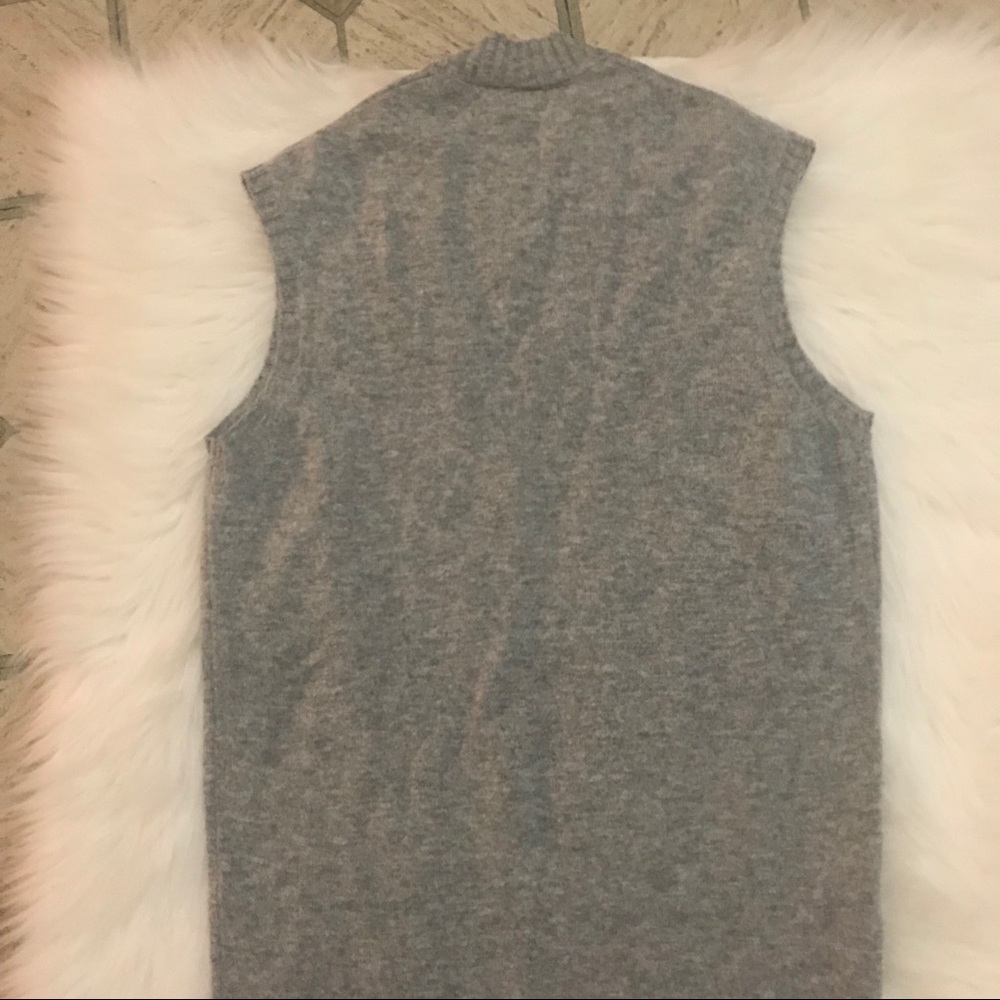 anthropologie • moth • new wave gray sweater dress - Picture 5 of 7